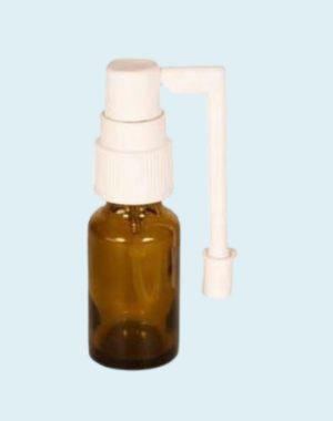Vasetto con tappo e cannula